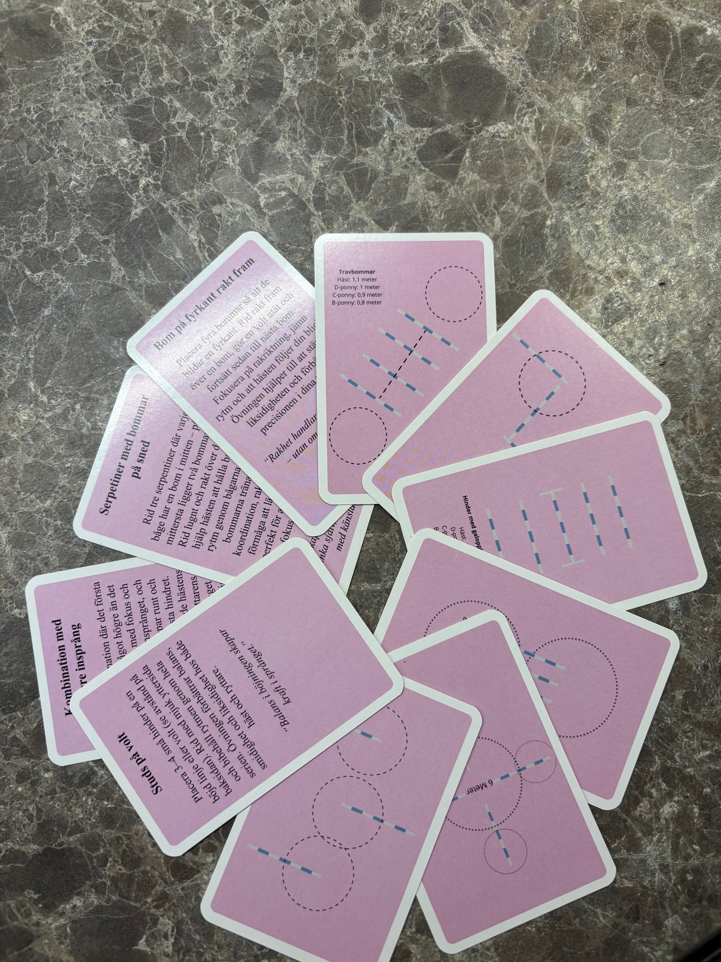 Equicard Hopp & Bom-Övningar