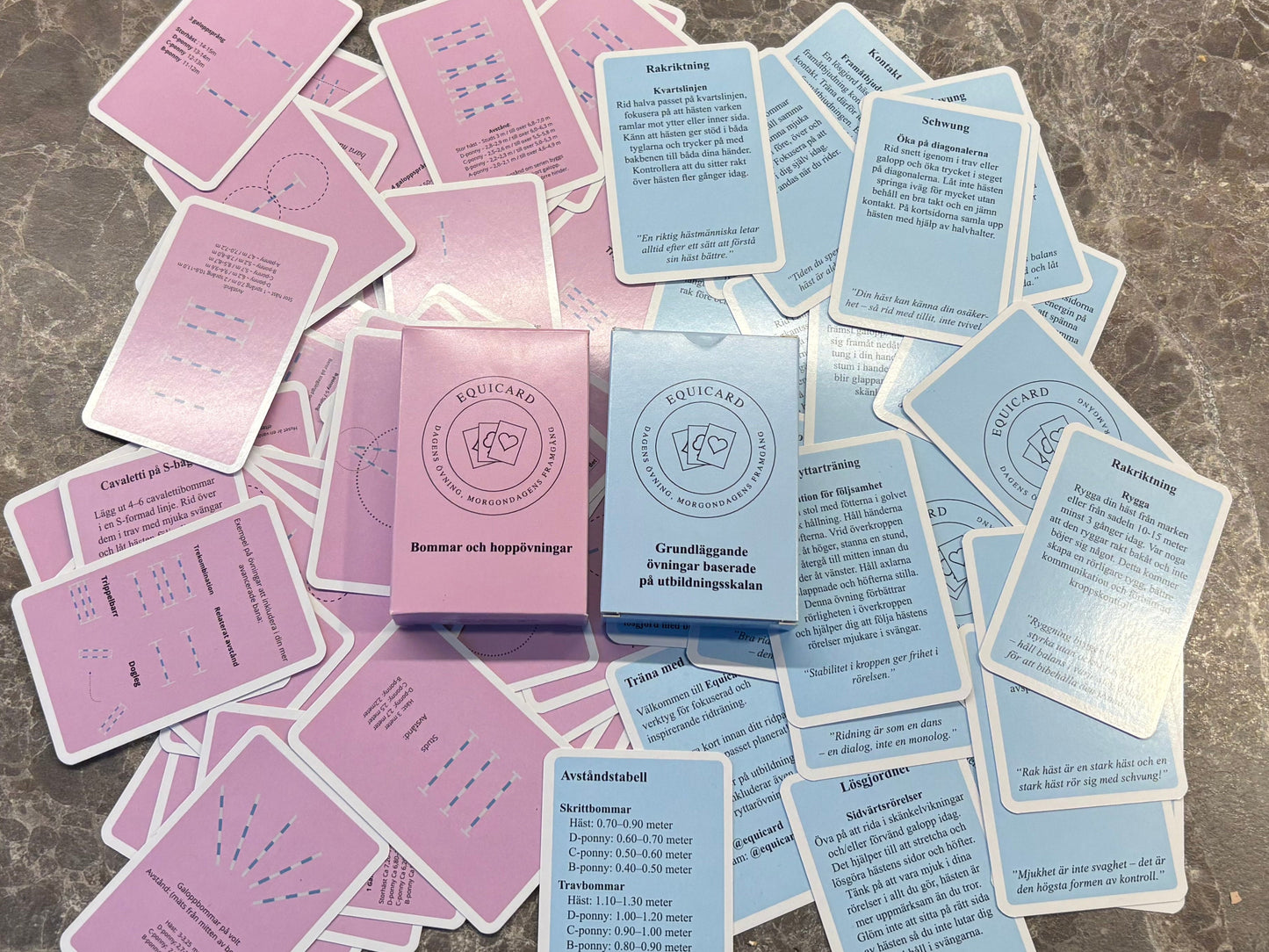 Equicard – Träningspaket (110 kort)