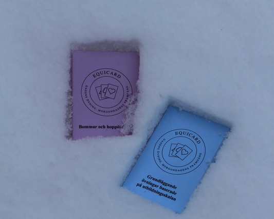 Equicard träningskort för ryttare i stallet